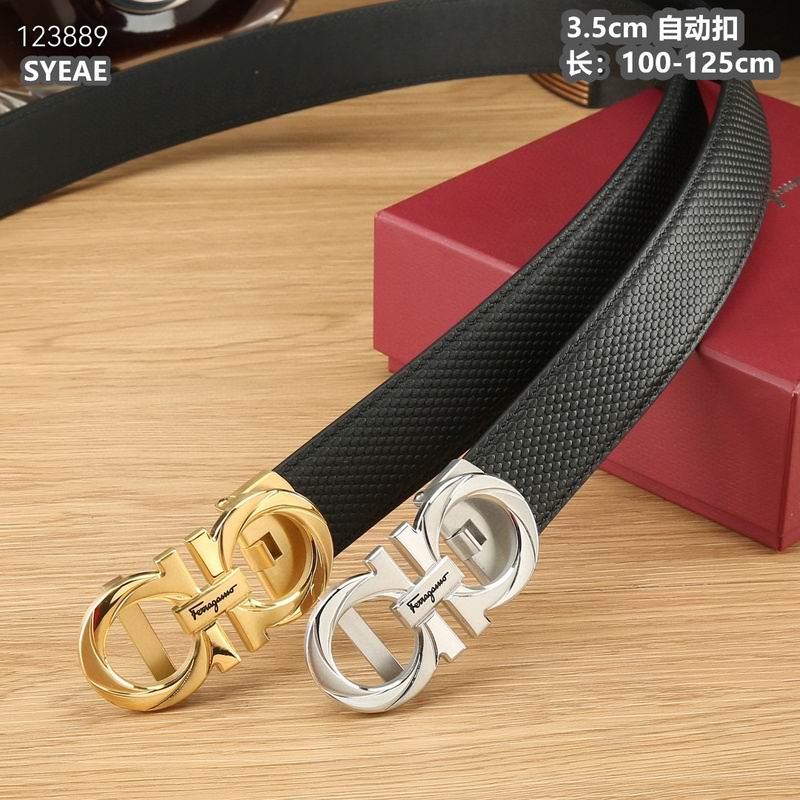 Ferragamo belt 35mmX100-125cm 8L09